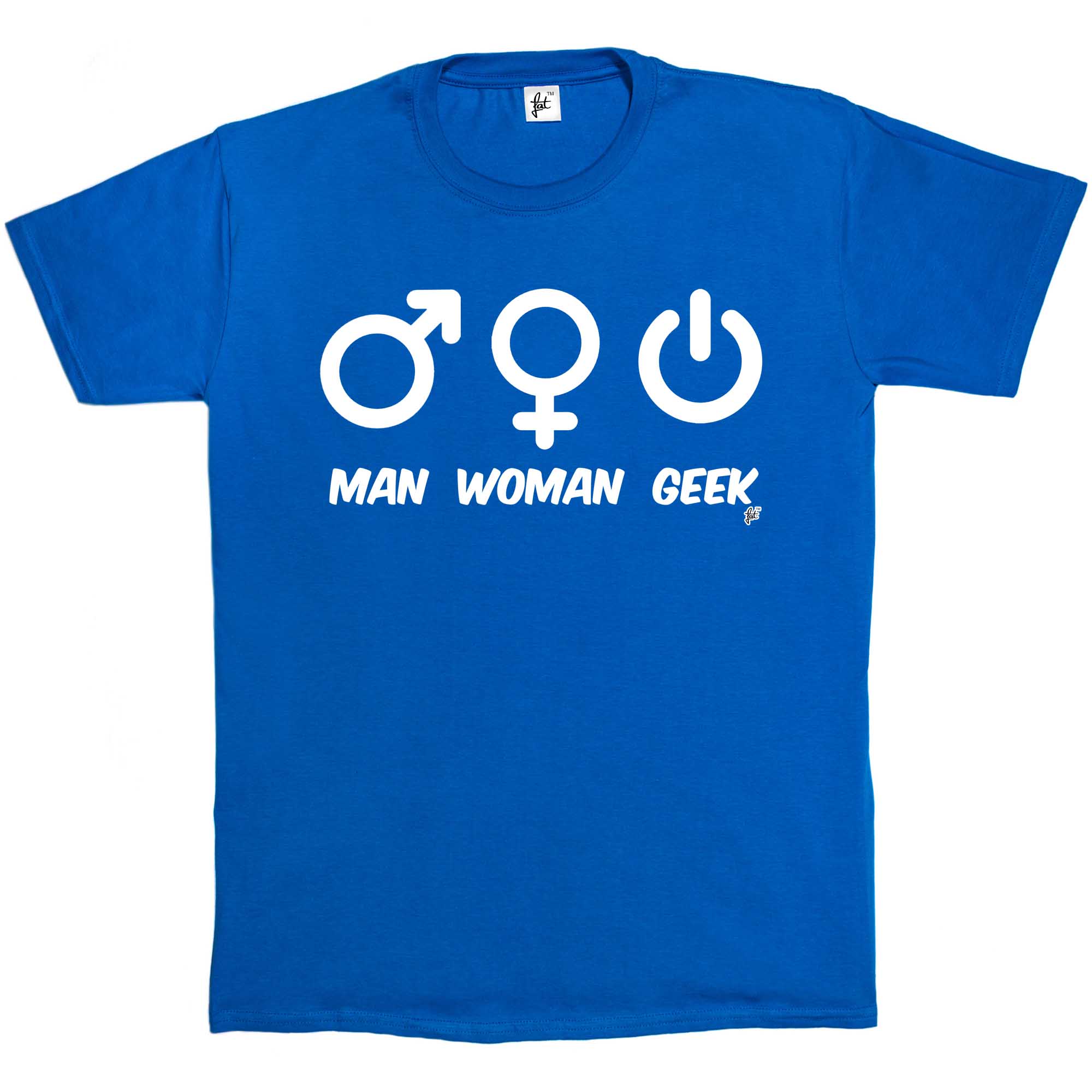 Man Woman Geek Sex Symbol Power Button Mens T Shirt Ebay